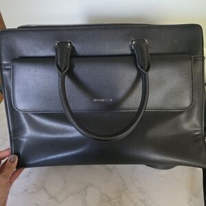 Elegant Black Laptop Bag by Bostanten